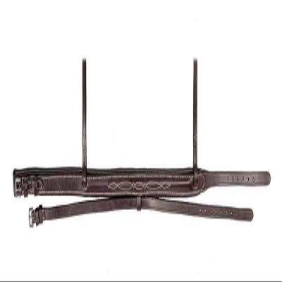 Shires Avignon Fancy Flash Noseband (X-Full, Havana)