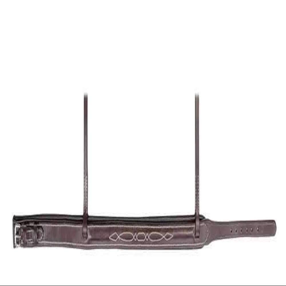Shires Avignon Fancy Cavesson Noseband (X-Full, Havana)
