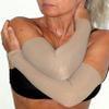 CzSalus Sport use/anti cellulite compression firming Arms sleeves (L/XL, Black) view 1