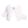 Flower Girl Cape Princess Faux Fur Bolero Shrug Shoulder Cape Shawl Wrap Capelet view 1