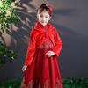 LeJulyeekay Kids Cozy Faux Fur Capelet Flower Girl Bolero Shrug Accessories Princess Cape view 4