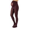 CALZITALY - Opaque Maternity Pantyhose - Pregnancy Tights for Women - 100 DEN Italian Hosiery (M, Wine) view 1