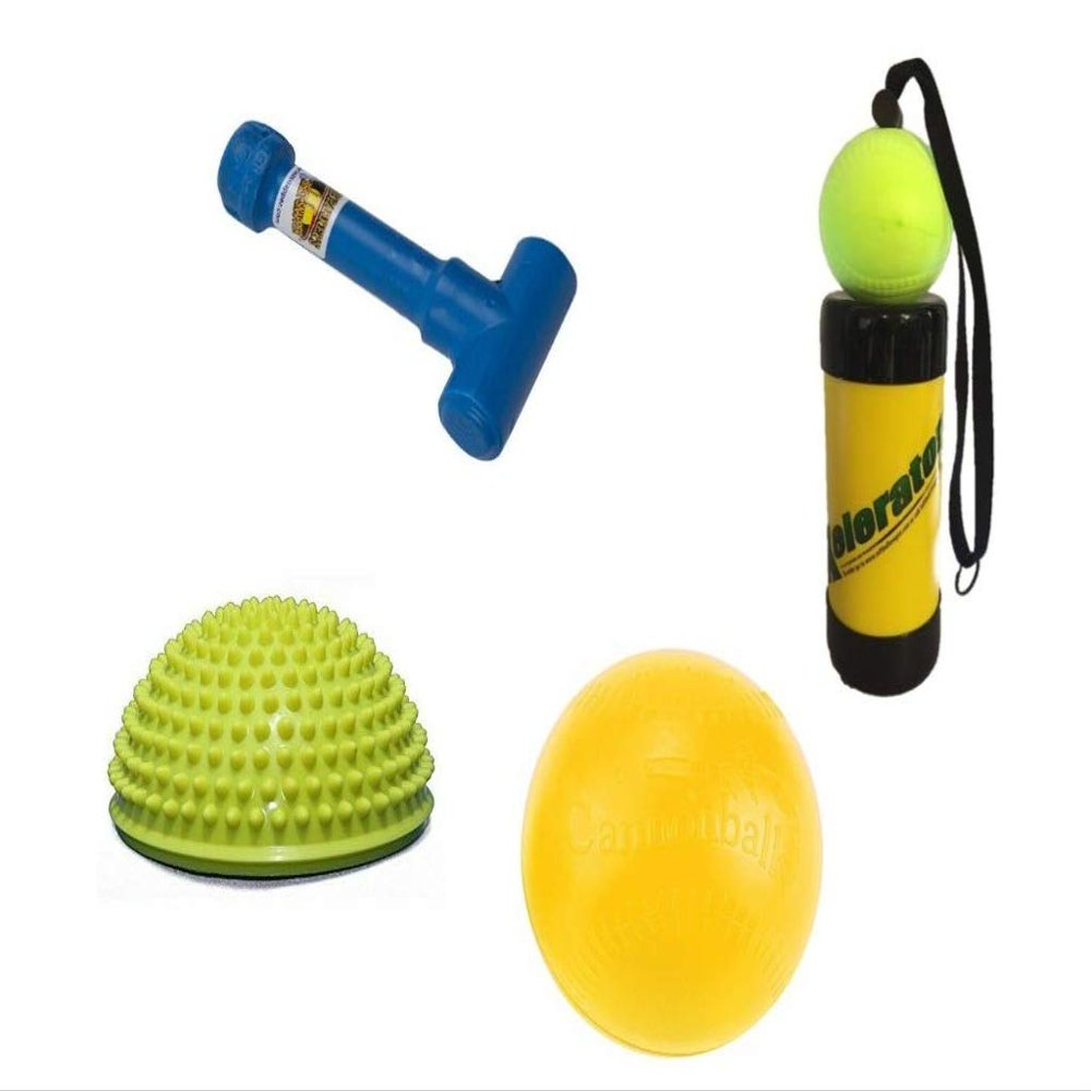 CANNONBALL + Power POD + XELERATOR + The Fastpitch Softball Pitching Training Aids Equipment Gear