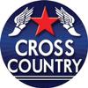 Crown Awards Cross Country Red Stars Banner Pin, Gold Cross Country Pins, 50 Pack Prime view 2