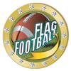 Crown Awards Flag Football Gold Rhinestone Pin, Gold Flag Football Pins, 100 Pack Prime view 1