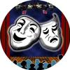 Crown Awards Drama Masks Gold Rhinestone Pin, Gold Drama Pins, 100 Pack Prime view 2