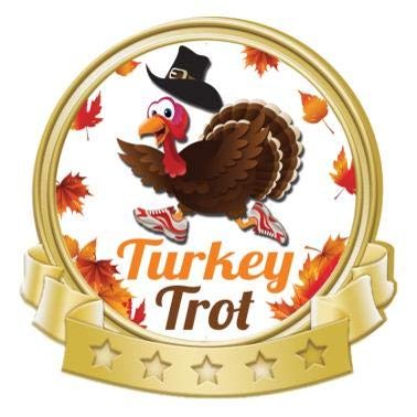 Crown Awards Turkey Trot Banner Pin, Gold Thanksgiving Pins, 100 Pack Prime