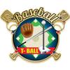 Crown Awards Crossed Bats T-Ball Pin, Gold Baseball Pins, 50 Pack Prime view 1