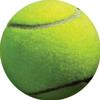 Crown Awards Tennis Ball Gold Rhinestone Pin, Gold Tennis Pins, 100 Pack Prime view 2