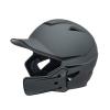 CHAMPRO mens Legend Plus HX Batting Helmet, Graphite, Black, Medium US view 1
