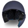 CHAMPRO mens Gamer Plus with Reversible Jaw Guard HX Batting Helmet, Navy, Medium US view 3