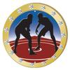 Crown Awards Wrestling Gold Rhinestone Pin, Gold Wrestling Pins, 30 Pack Prime view 1