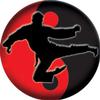 Crown Awards Karate Banner Pin, Gold Karate Pins, 30 Pack Prime view 2