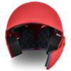 CHAMPRO mens Gamer Plus with Reversible Jaw Guard HX Batting Helmet, Scarlet, Medium US view 3
