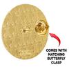 Crown Awards Chess Banner Pin, Gold Chess Pins, 100 Pack Prime view 3