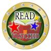 Crown Awards Reading Gold Rhinestone Pin, Gold Reading Pins, 100 Pack Prime view 1