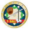 Crown Awards T-Ball Gold Rhinestone Pin, Gold T-Ball Pins, 20 Pack Prime view 1