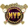 Crown Awards Crossed Bats MVP Pin, Gold Baseball Pins, 20 Pack Prime view 1
