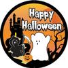 Crown Awards Happy Halloween Gold Rhinestone Pin, Gold Halloween Pins, 100 Pack Prime view 2
