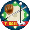 Crown Awards T-Ball Gold Rhinestone Pin, Gold T-Ball Pins, 30 Pack Prime view 2