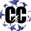 Crown Awards Cross Country Blue Stars Banner Pin, Gold Cross Country Pins, 50 Pack Prime view 2