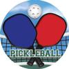 Crown Awards Pickleball Banner Pin, Gold Pickleball Pins, 20 Pack Prime view 2