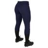 Fireball Low-Rise Softball Pants, Girls' Small, Navy view 2