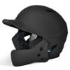 CHAMPRO HX Gamer Plus Baseball Batting Helmet for Youth and Adult Medium,Black view 1