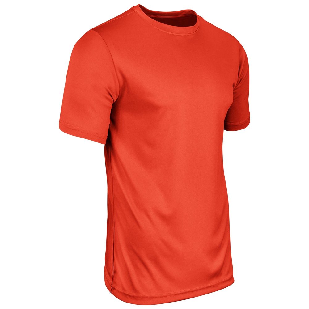 Champro Vision Lightweight Polyester T-Shirt Jersey, Adult 4X-Large, Orange