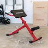 Synergee Roman Chair. Red Coated Steel Hyperextension Machine. GHD Ab Bench for Lower Back Workout, Hyper Exercises. view 3