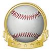 Crown Awards Baseball Banner Pin, Gold Baseball Pins, 20 Pack Prime view 1