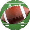 Crown Awards Football Gold Rhinestone Pin, Gold Football Pins, 100 Pack Prime view 2
