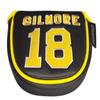 ReadyGOLF Gilmore #18 Jersey Embroidered Putter Cover - Mallet view 2