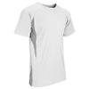 Champro Top Spin Lightweight Polyester Baseball Jersey, Youth Medium, White,Grey view 1