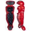 CHAMPRO Optimus Pro Leg Guard - 14.5" Shin Length, Scarlet view 1