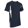 Champro Top Spin Lightweight Polyester Baseball Jersey, Adult 2X-Large, Navy,White view 1