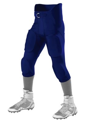 Alleson Athletic Power Spandex Integrated Football Pant Navy