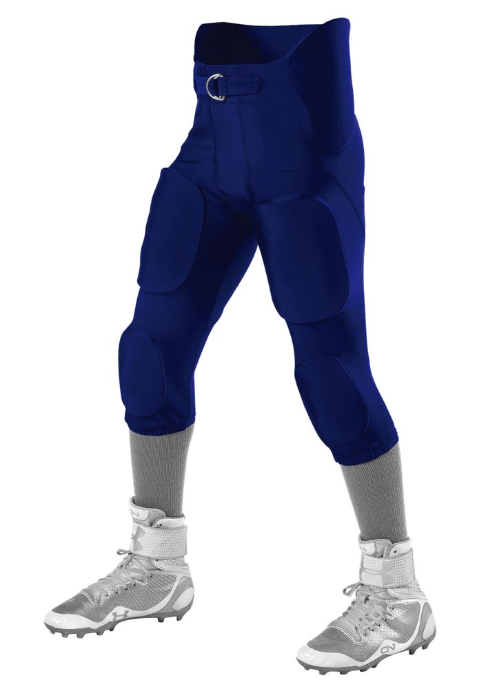 Alleson Athletic Power Spandex Integrated Football Pant Navy