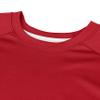 Champro Top Spin Lightweight Polyester Baseball Jersey, Youth Medium, Scarlet,White view 2