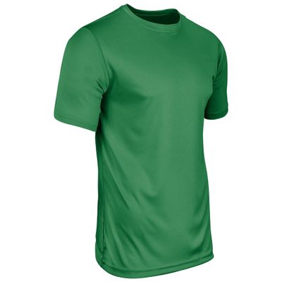 Champro Men's Standard Vision Lightweight Polyester T-Shirt Jersey, Kelly Green, Adult Small