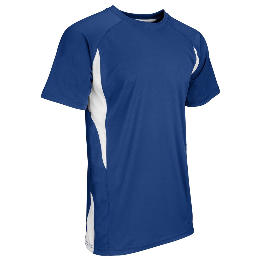 Champro Top Spin Lightweight Polyester Baseball Jersey, Adult 2X-Large, Royal,White