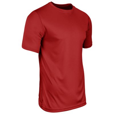 Champro Vision Lightweight Polyester T-Shirt Jersey, Youth Medium, Scarlet