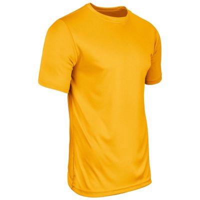 Champro Vision Lightweight Polyester T-Shirt Jersey, Youth Large, Gold