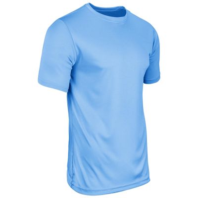 Champro Vision Lightweight Polyester T-Shirt Jersey, Adult Small, Light Blue