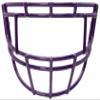Schutt Vengeance Varsity Facemask for Vengeance Pro LTD Football Helmets, V-EGOP II-TRAD-NB Facemask, Purple, Carbon Steel view 1
