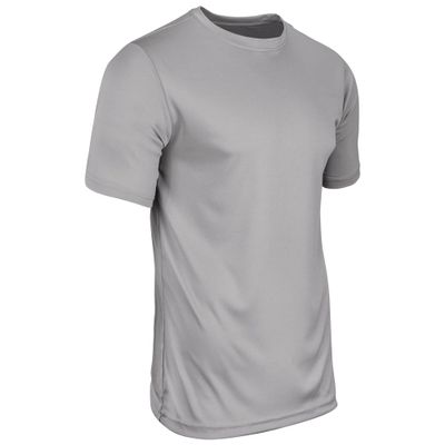 Champro Vision Lightweight Polyester T-Shirt Jersey, Adult 4X-Large, Silver