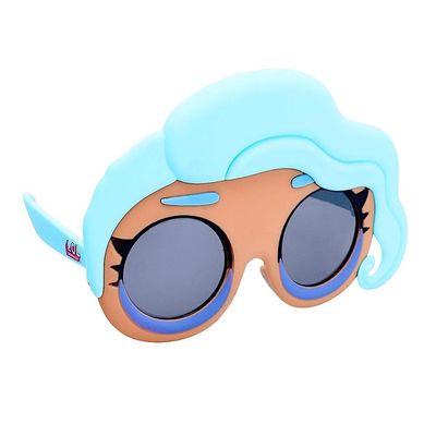 Sun-Staches LOL Surprise Official Splash Queen Sungalsses, Girls Costume Accessory, UV400, One Size Fits Most Kids
