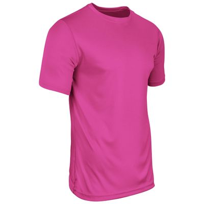Champro Vision Lightweight Polyester T-Shirt Jersey, Youth Small, Fuchsia