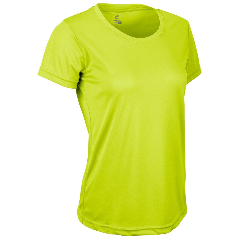 Champro Vision Lightweight Polyester T-Shirt Jersey, Youth X-Small, Optic Yellow
