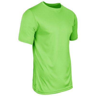 Champro Vision Lightweight Polyester T-Shirt Jersey, Youth Large, Neon Green